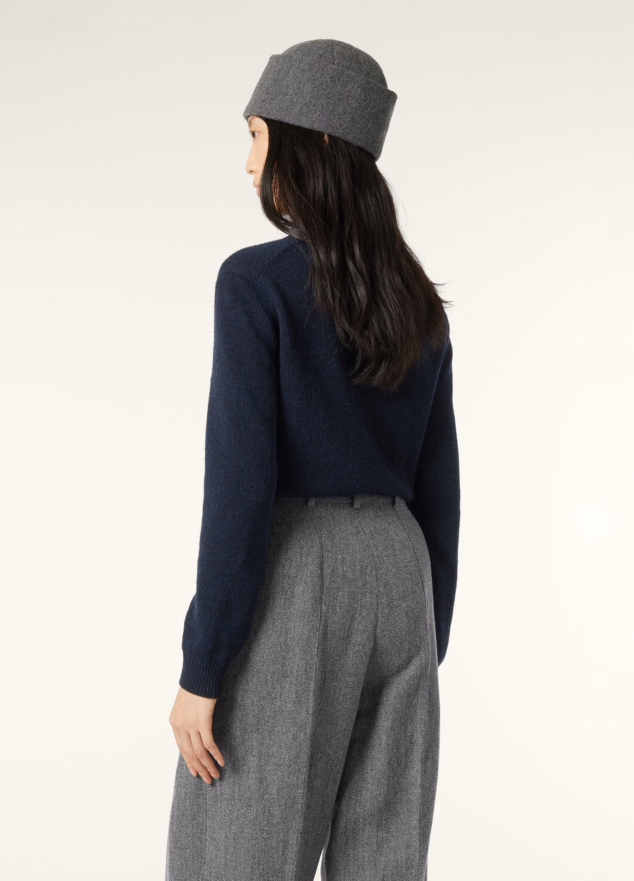Fobello Crewneck Baby Cashmere Balzello Melange