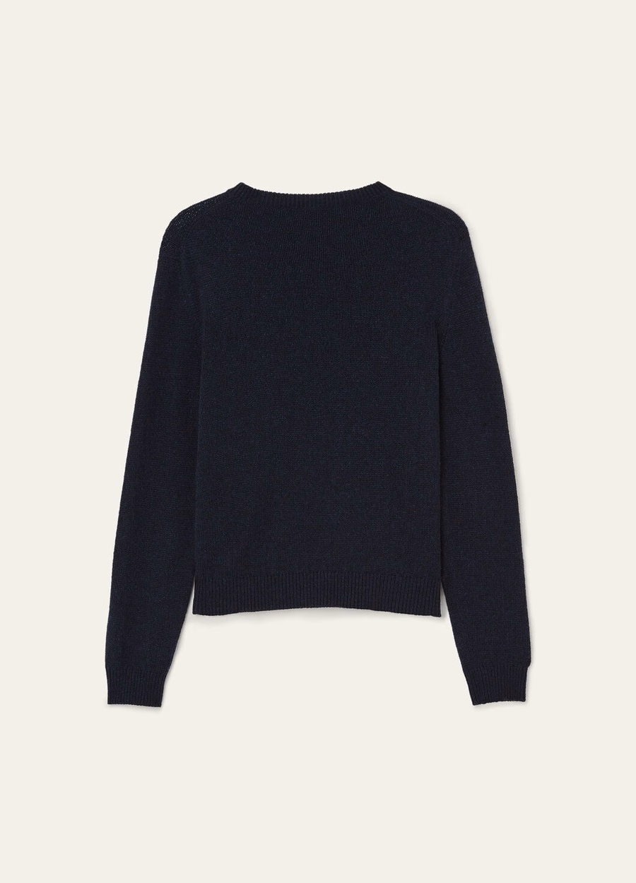 Fobello Crewneck Baby Cashmere Balzello Melange