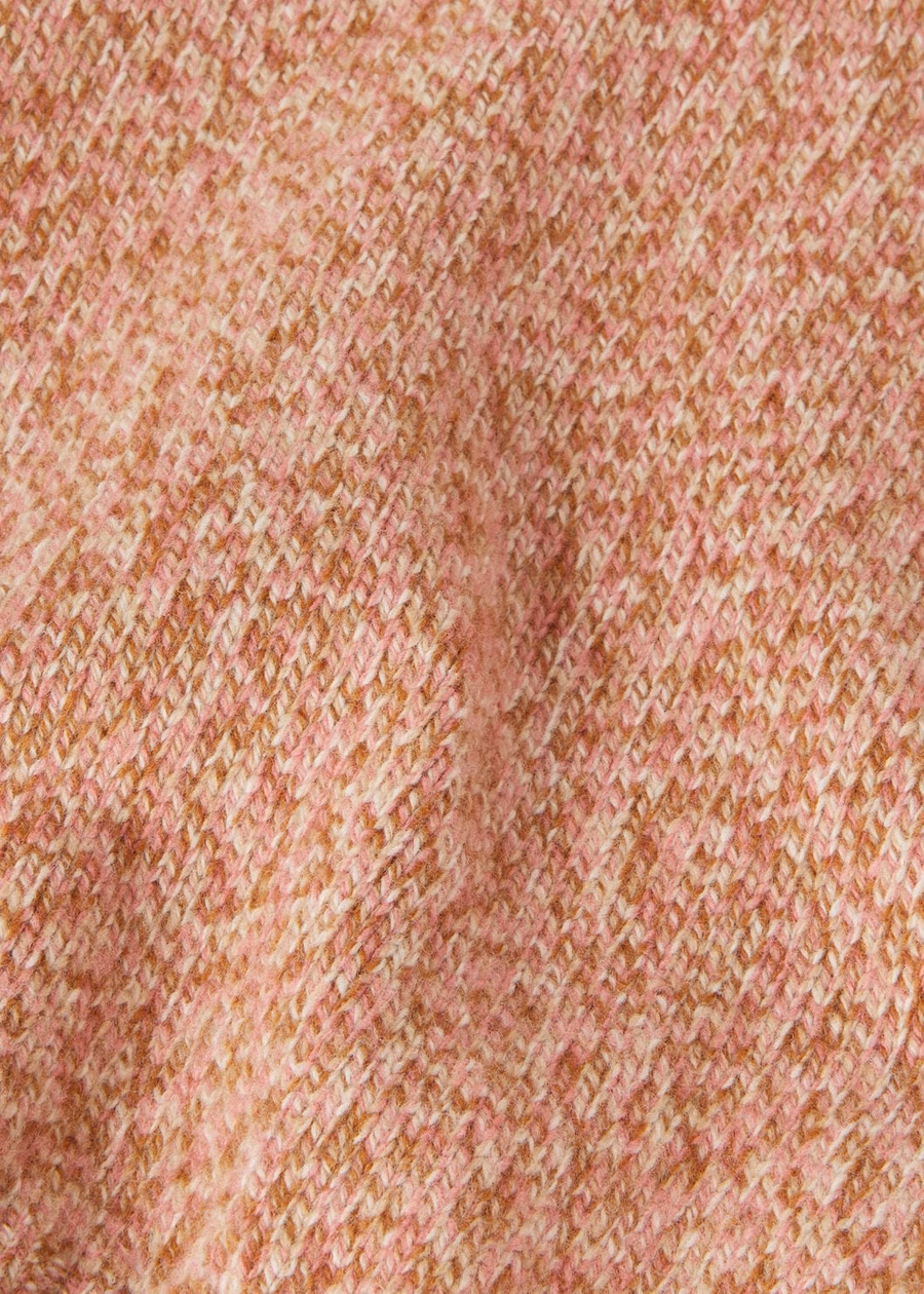 Mastallone Crewneck Virgin Wool Chalk/Sand Rose