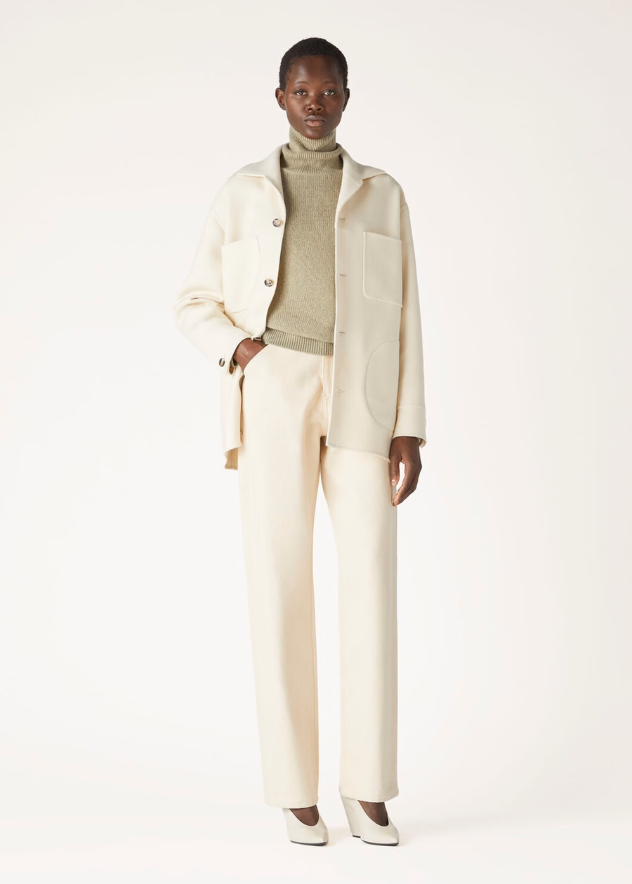 Fobello Turtleneck Baby Cashmere Coriander Seed Melange