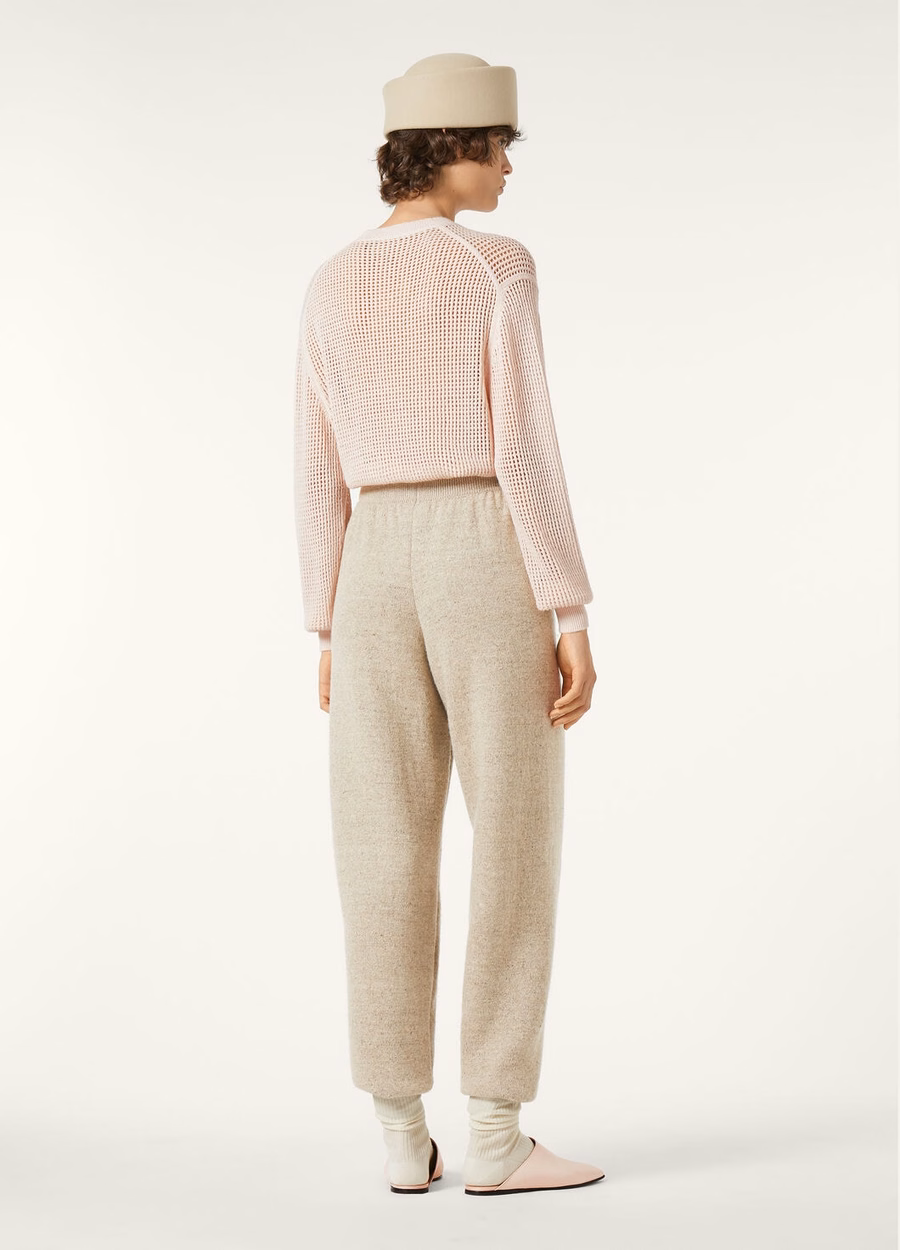 Lenno Cashmere Crewneck Oleander Petal