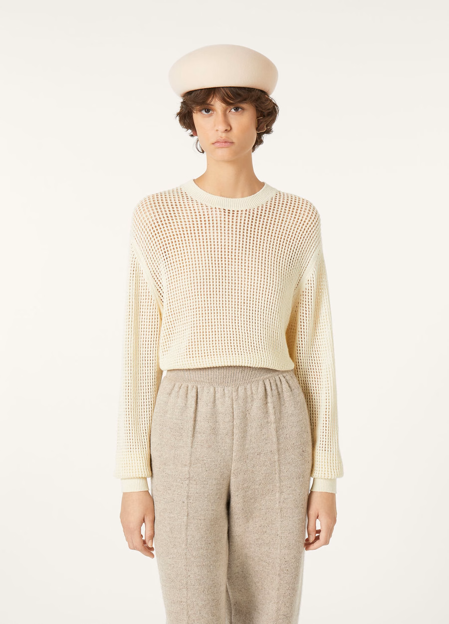 Lenno Crewneck Cashmere Nougat