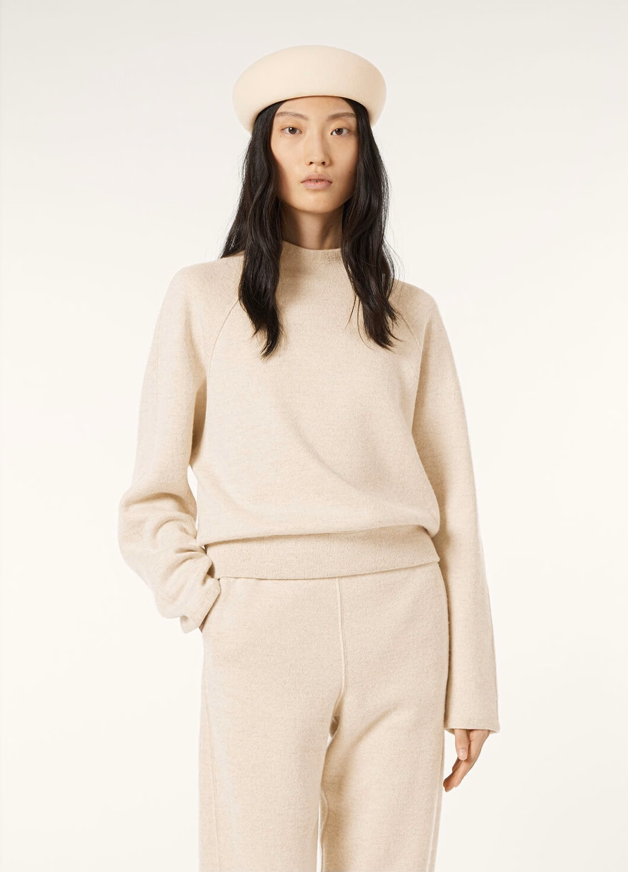 Brienno Hemp Cotton Cashmere River Rocks Sweatshirt