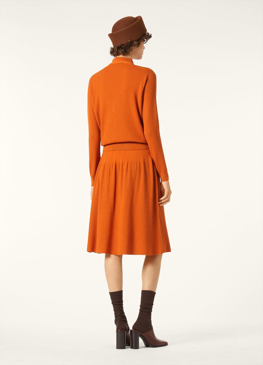 Royal Lightness Orange Poppy Cardigan