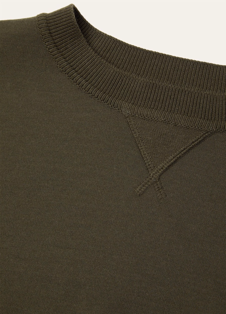 Viera Cotton Silk Cashmere Sweatshirt Pine Grove
