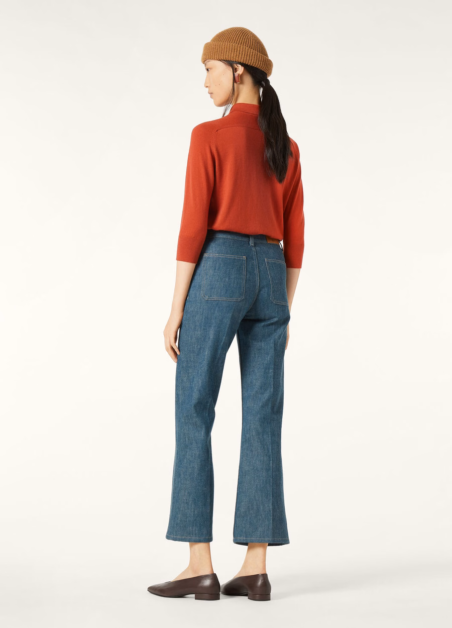 Neo Piuma Cashmere Red Geranium polo shirt