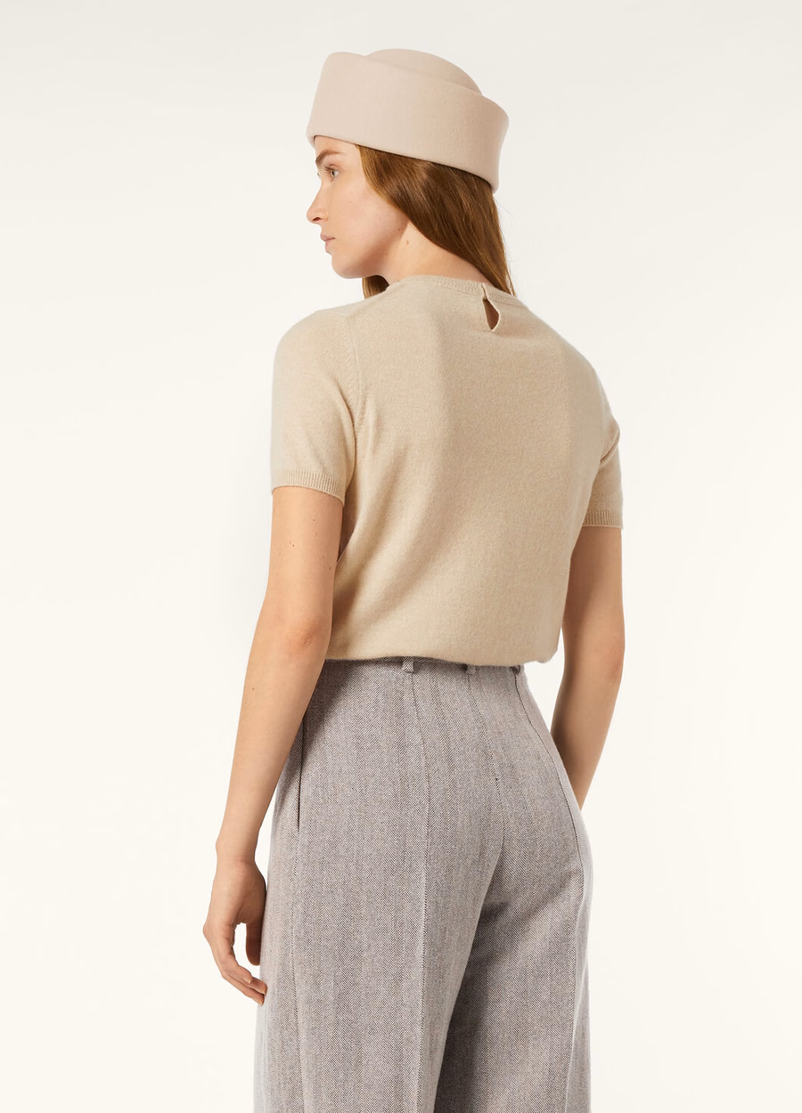 Classic Baby Cashmere T-Shirt Natural Melange
