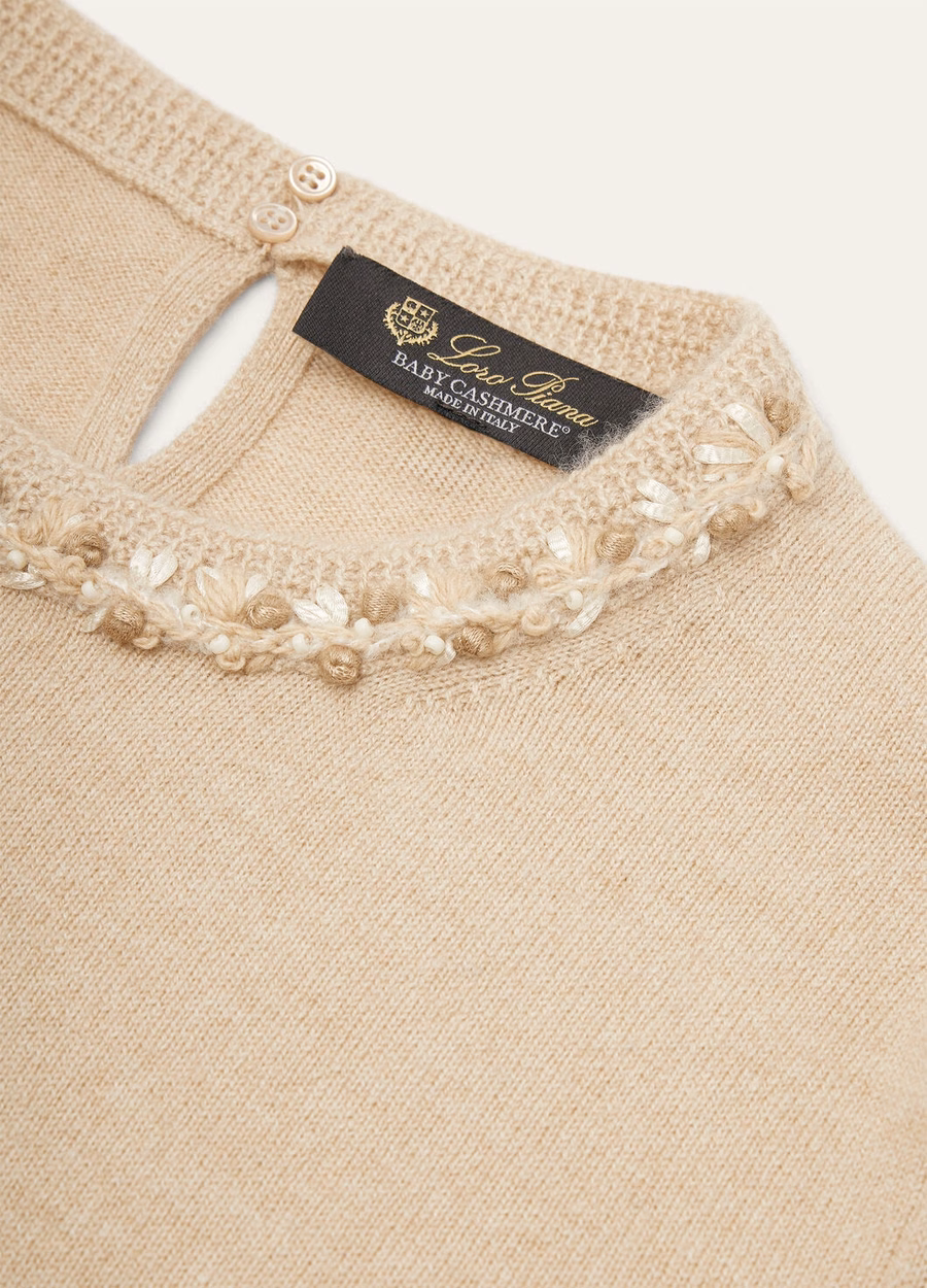 Classic Baby Cashmere T-Shirt Natural Melange