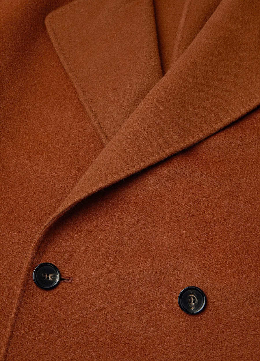 Foster Coat Cashmere Sanguine Pencil