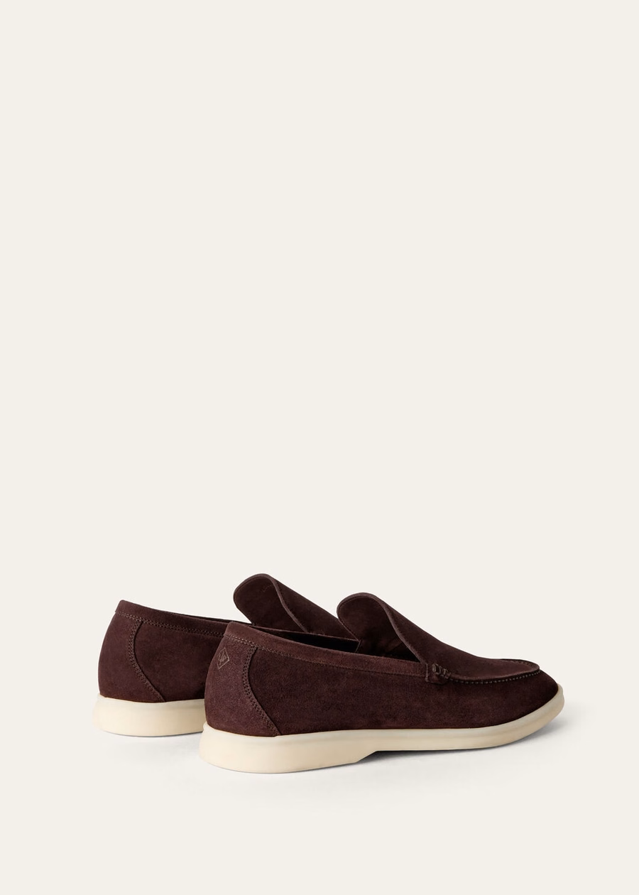 Summer Walk Loafer Suede Amarone