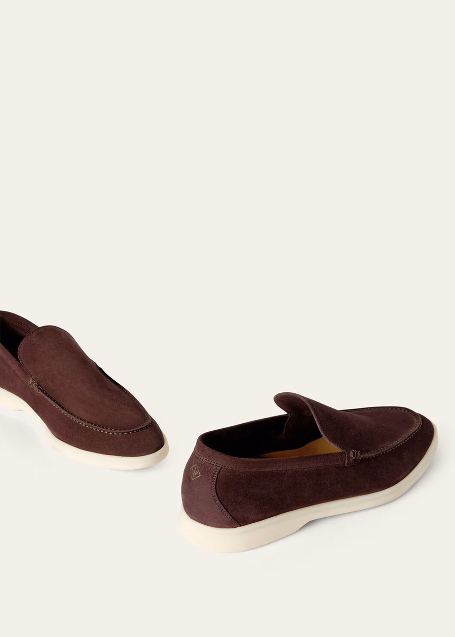 Summer Walk Loafer Suede Amarone