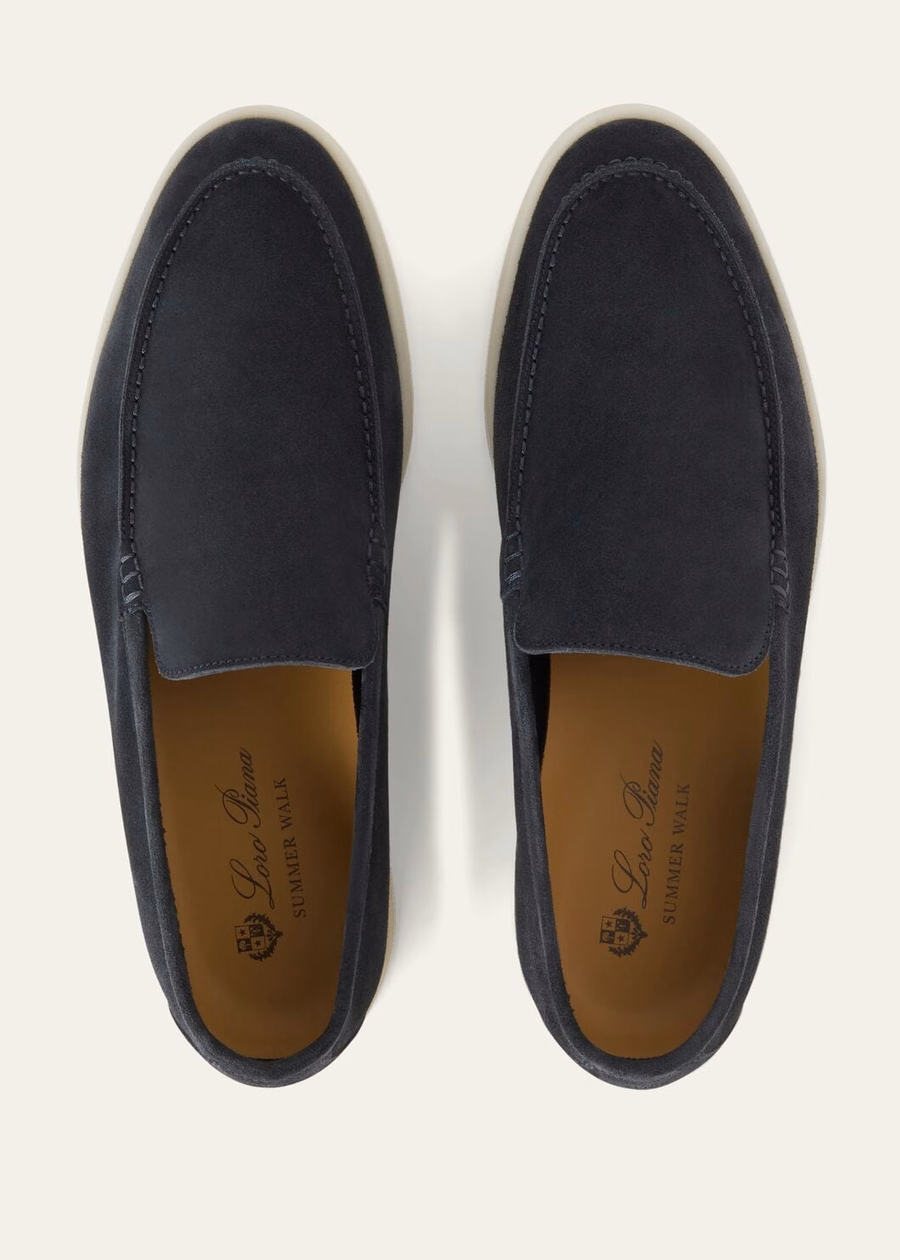 Summer Walk Loafer Suede Classic Blue