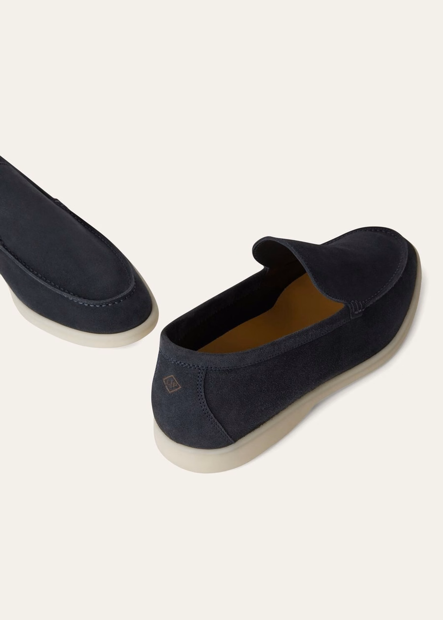 Summer Walk Loafer Suede Classic Blue
