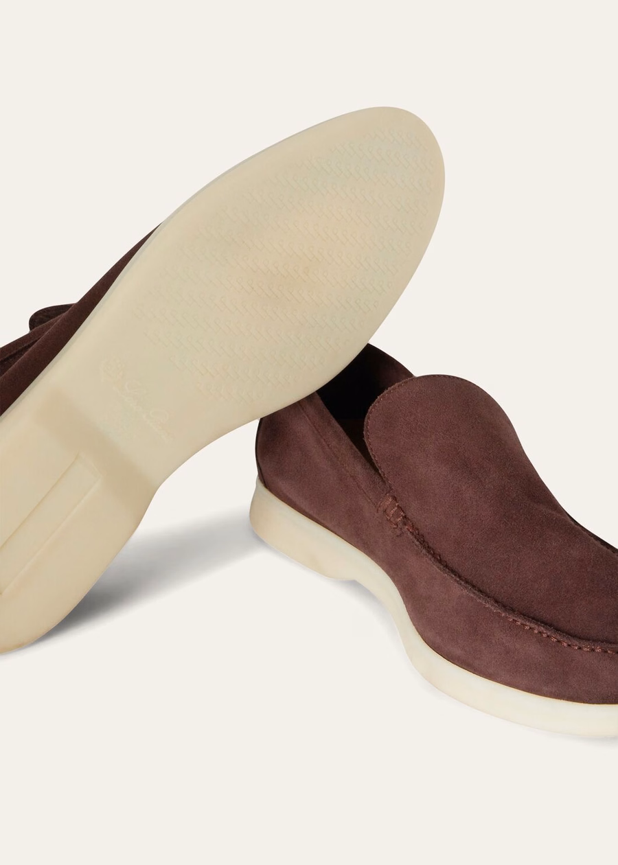 Summer Walk Loafer Suede Black Cherry