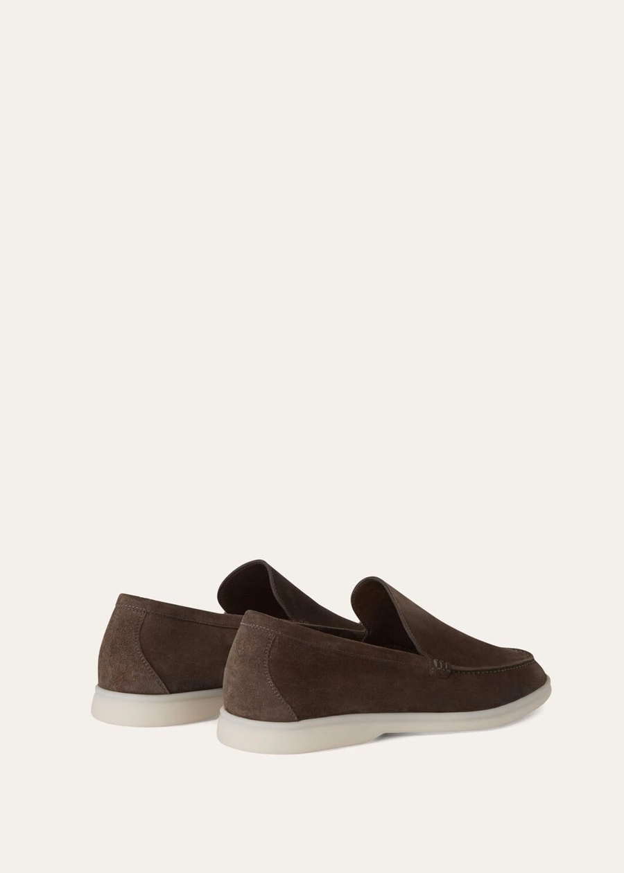 Summer Walk Loafer Suede Warm Grey