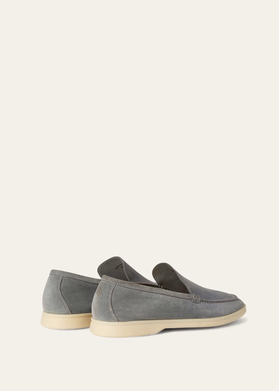 Summer Walk Loafer Suede Gull Grey