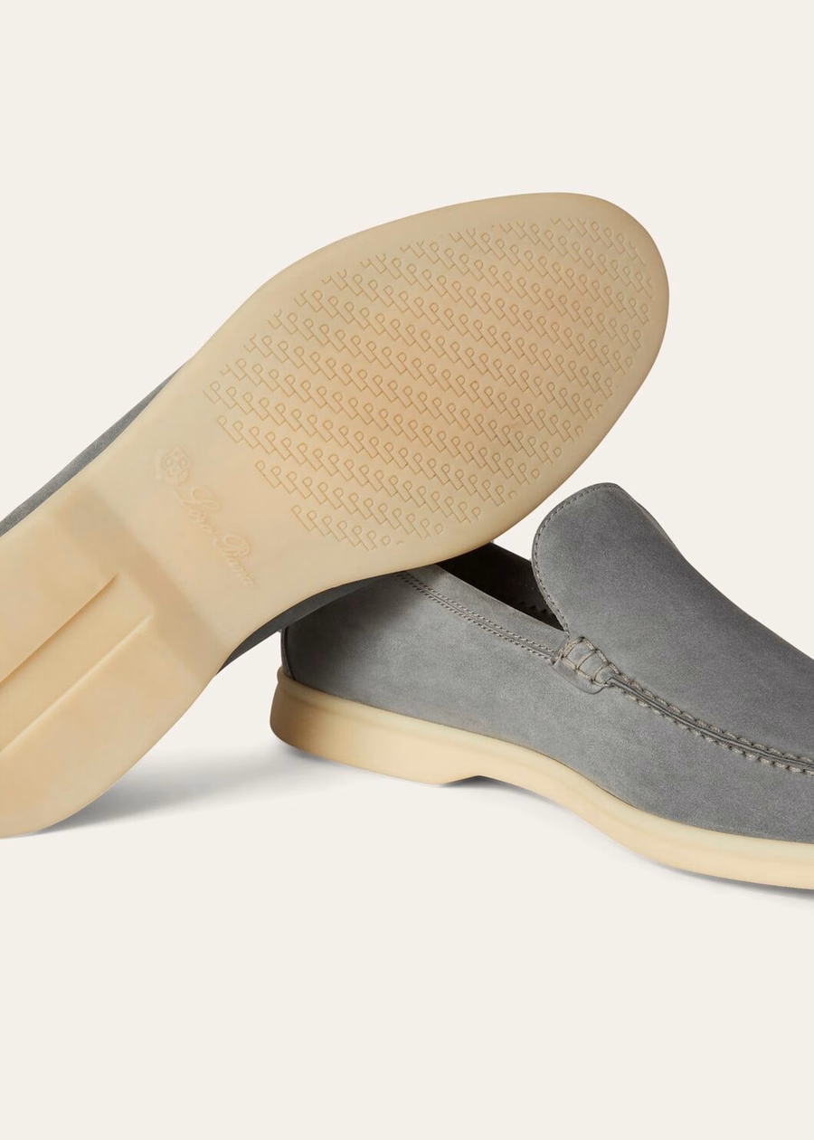 Summer Walk Loafer Suede Gull Grey
