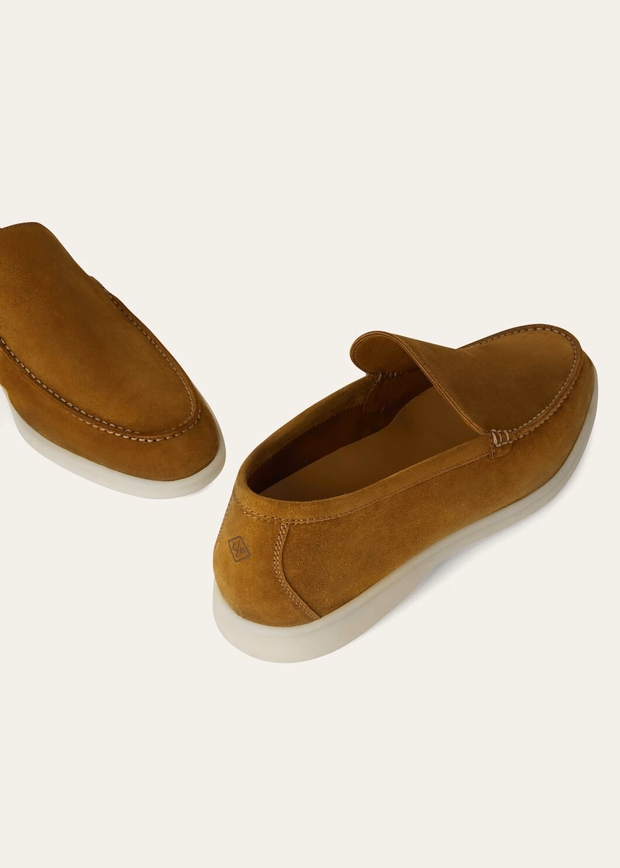 Summer Walk Loafer Suede Tan