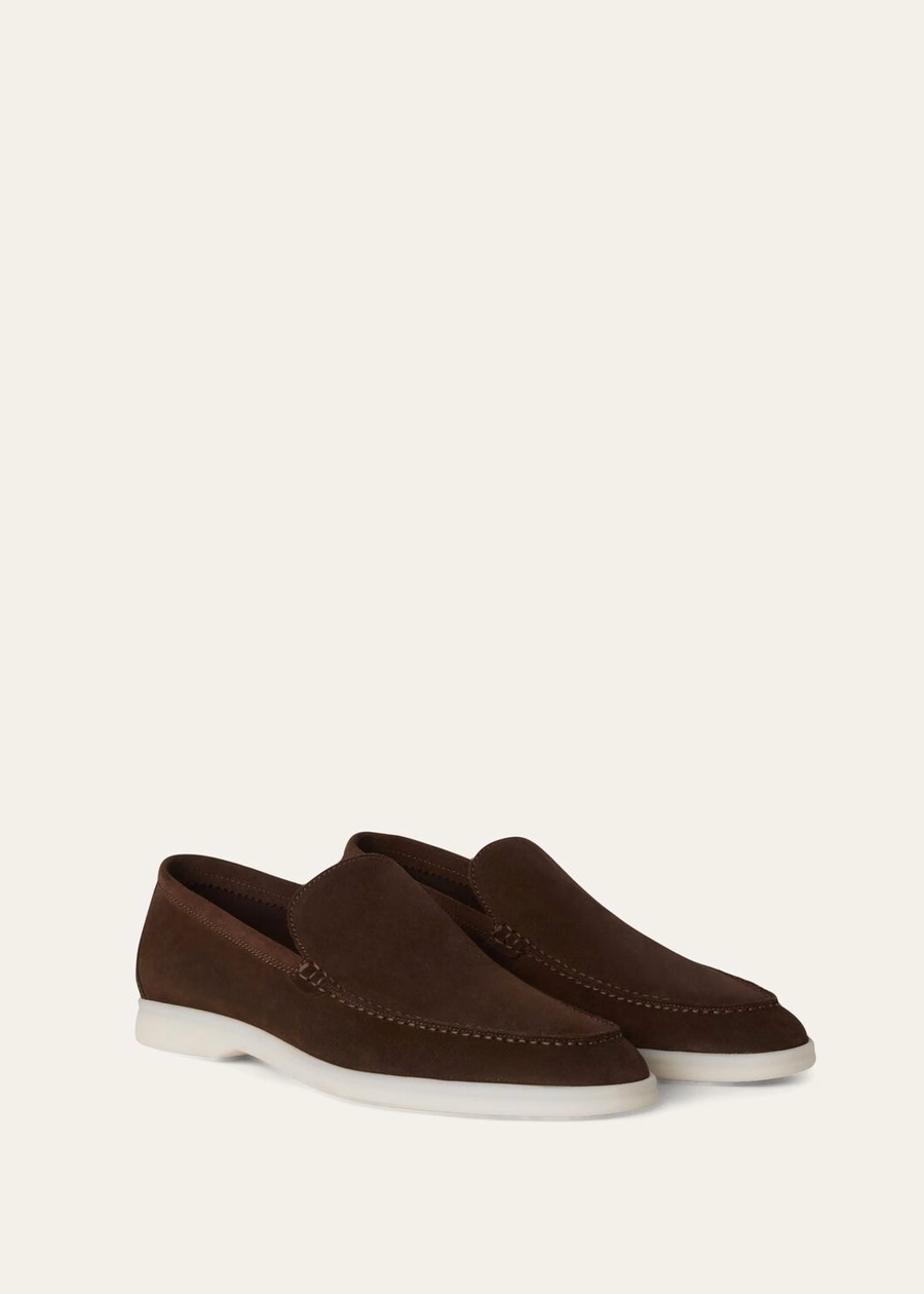 Summer Walk Loafer Suede Chocolate