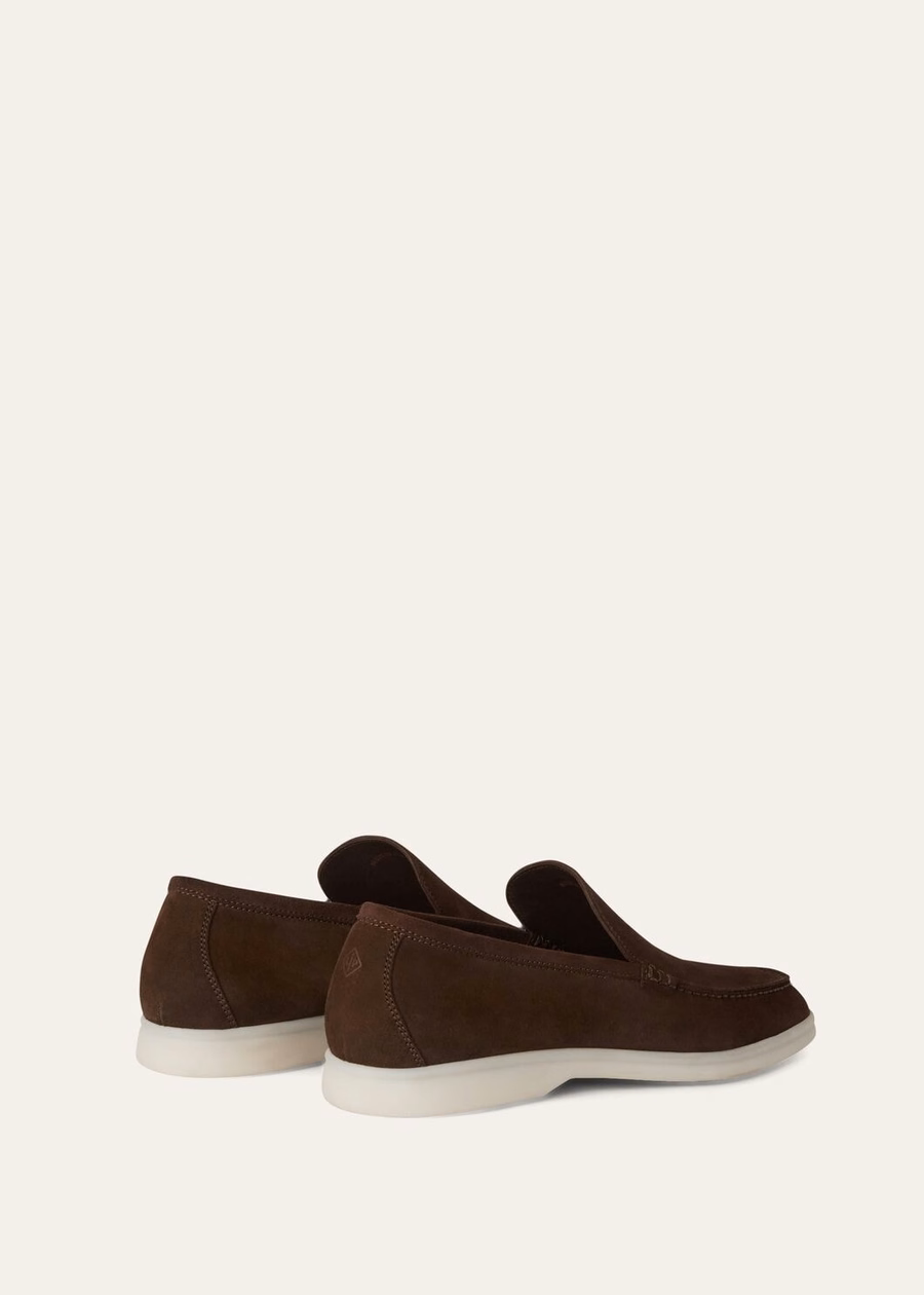 Summer Walk Loafer Suede Chocolate