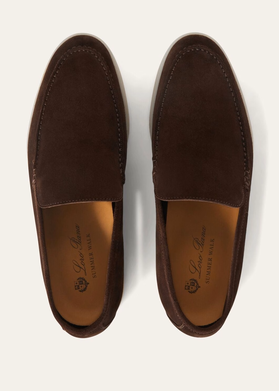 Summer Walk Loafer Suede Chocolate