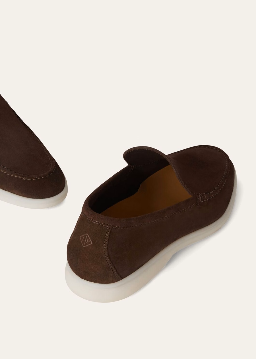 Summer Walk Loafer Suede Chocolate