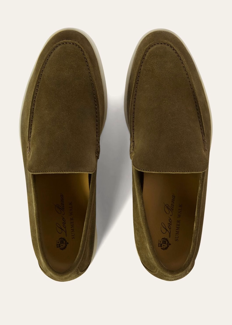 Summer Walk Loafer Suede Loden
