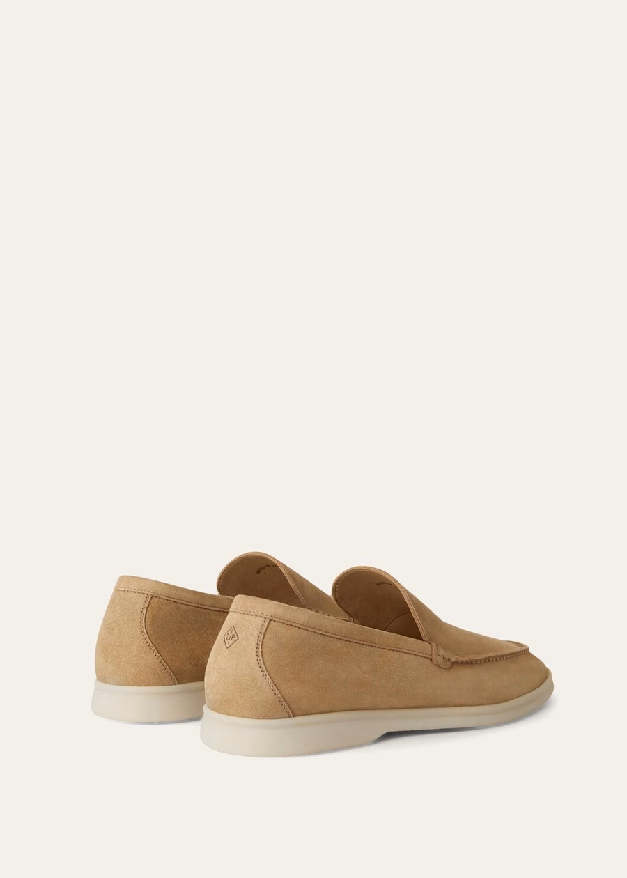 Summer Walk Loafer Suede Light Wood Fum