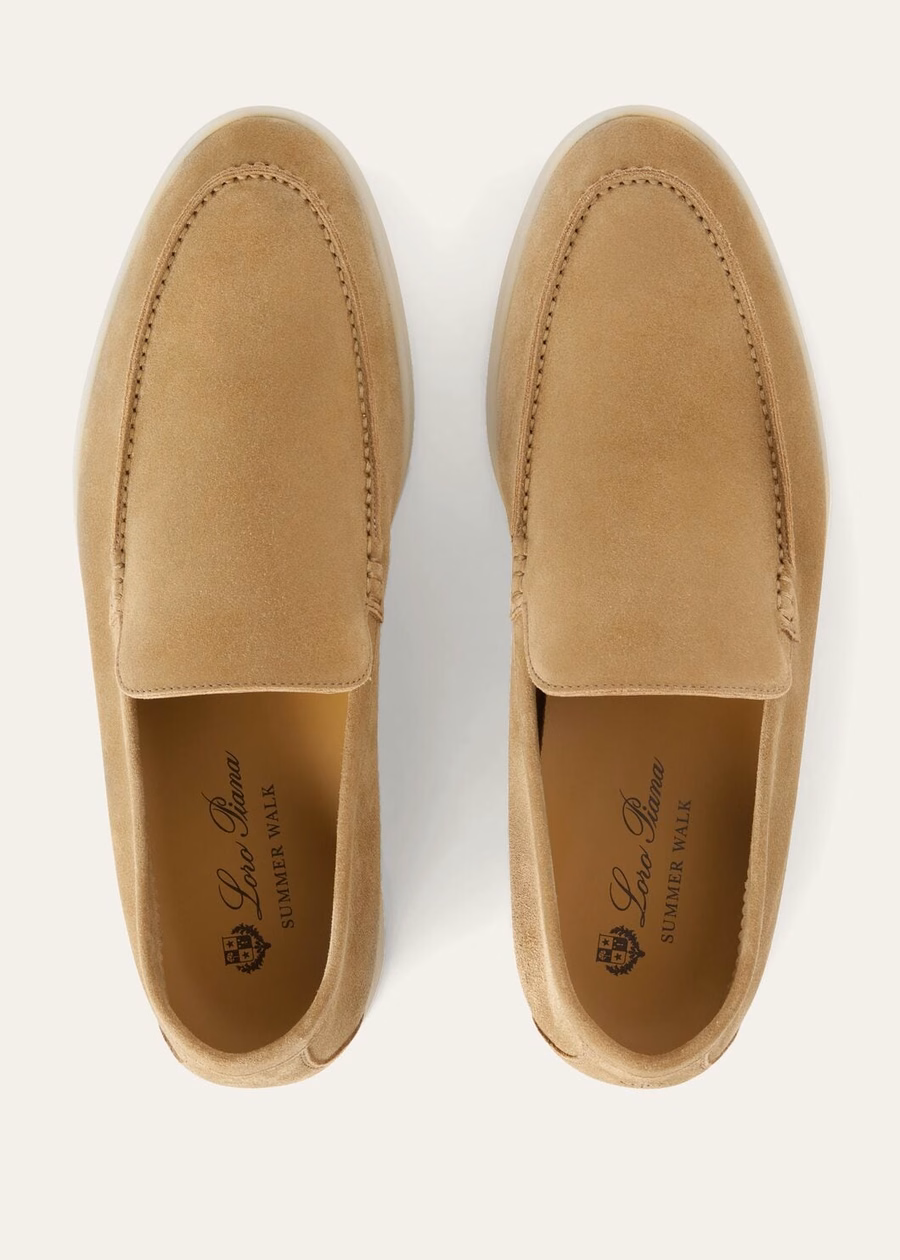 Summer Walk Loafer Suede Light Wood Fum