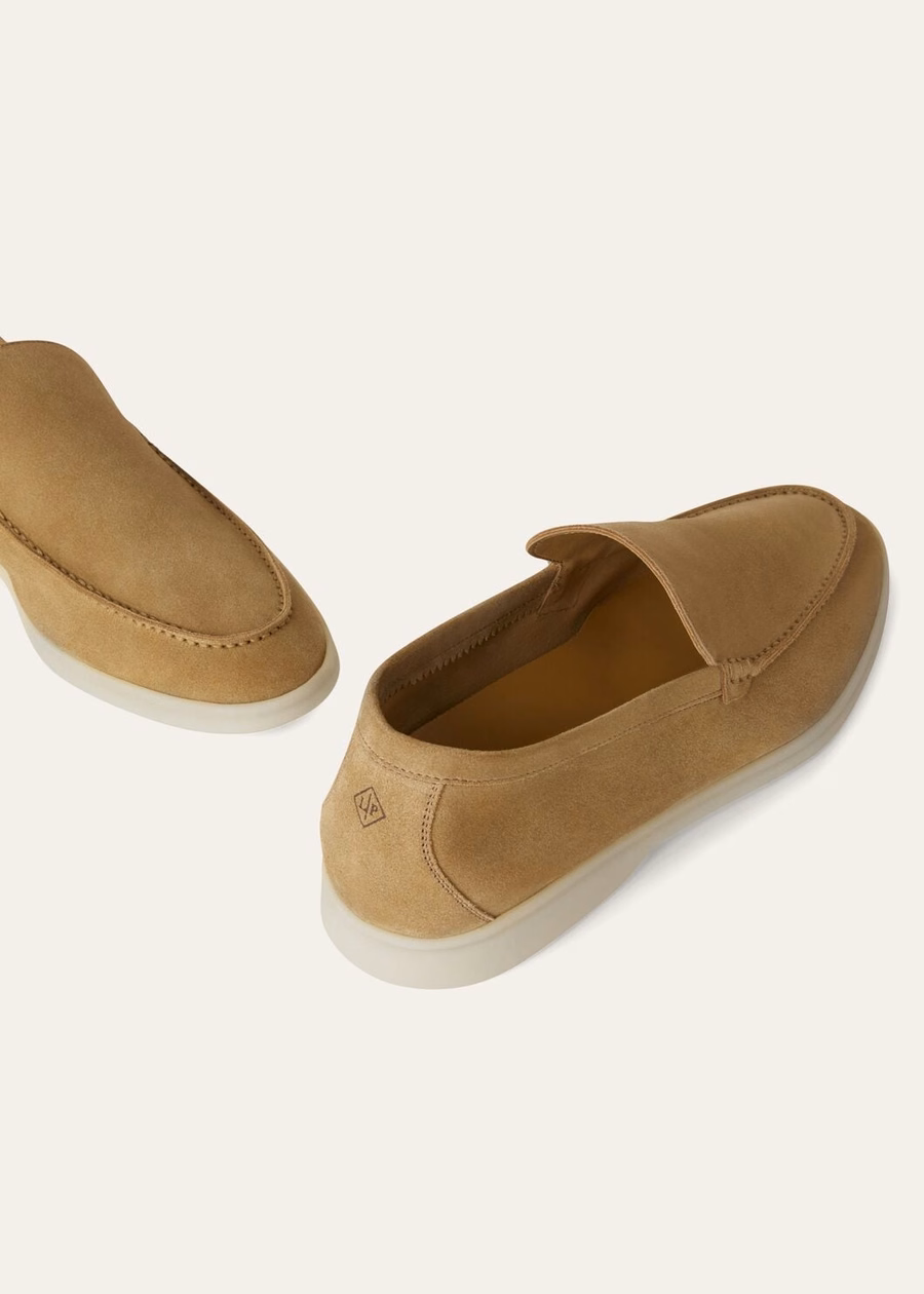 Summer Walk Loafer Suede Light Wood Fum
