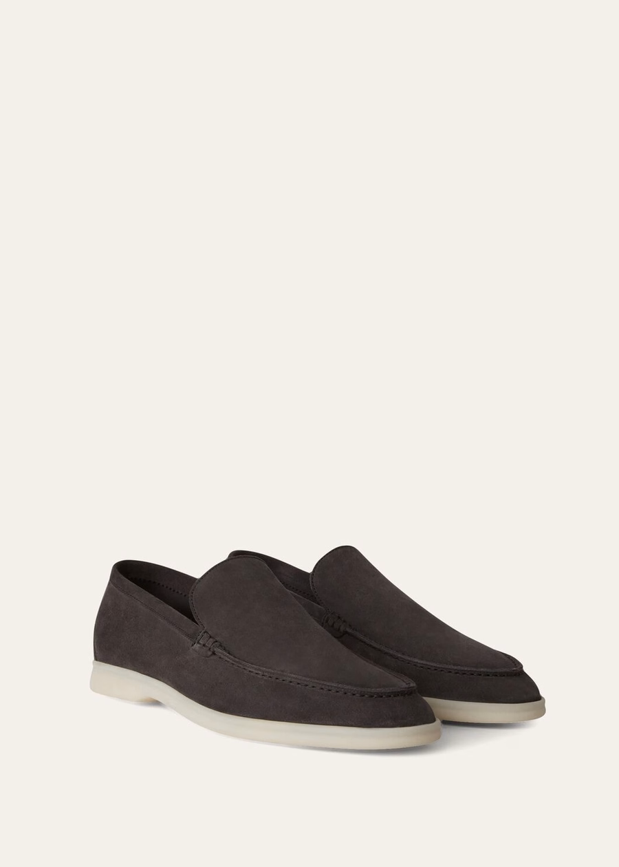 Summer Walk Loafer Suede Caviar