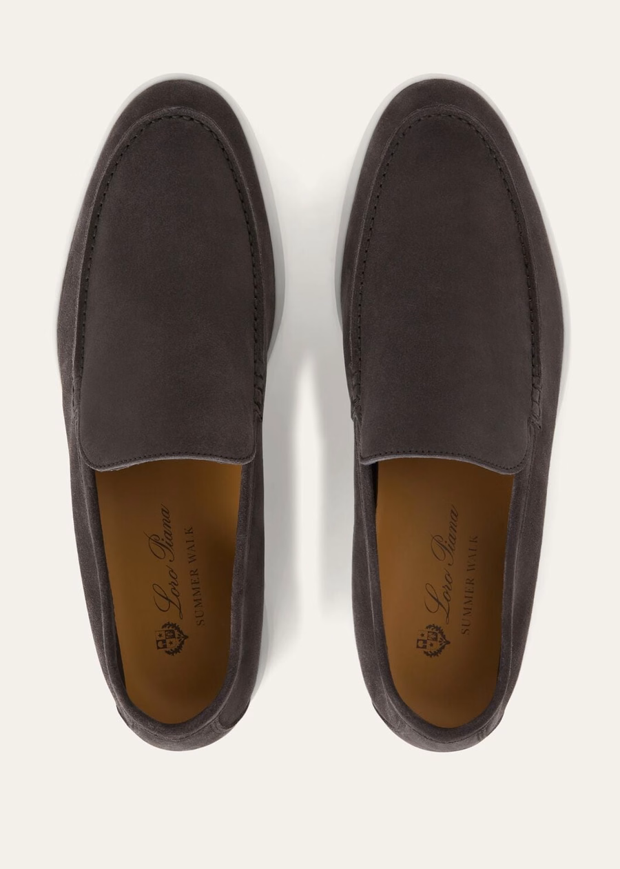 Summer Walk Loafer Suede Caviar