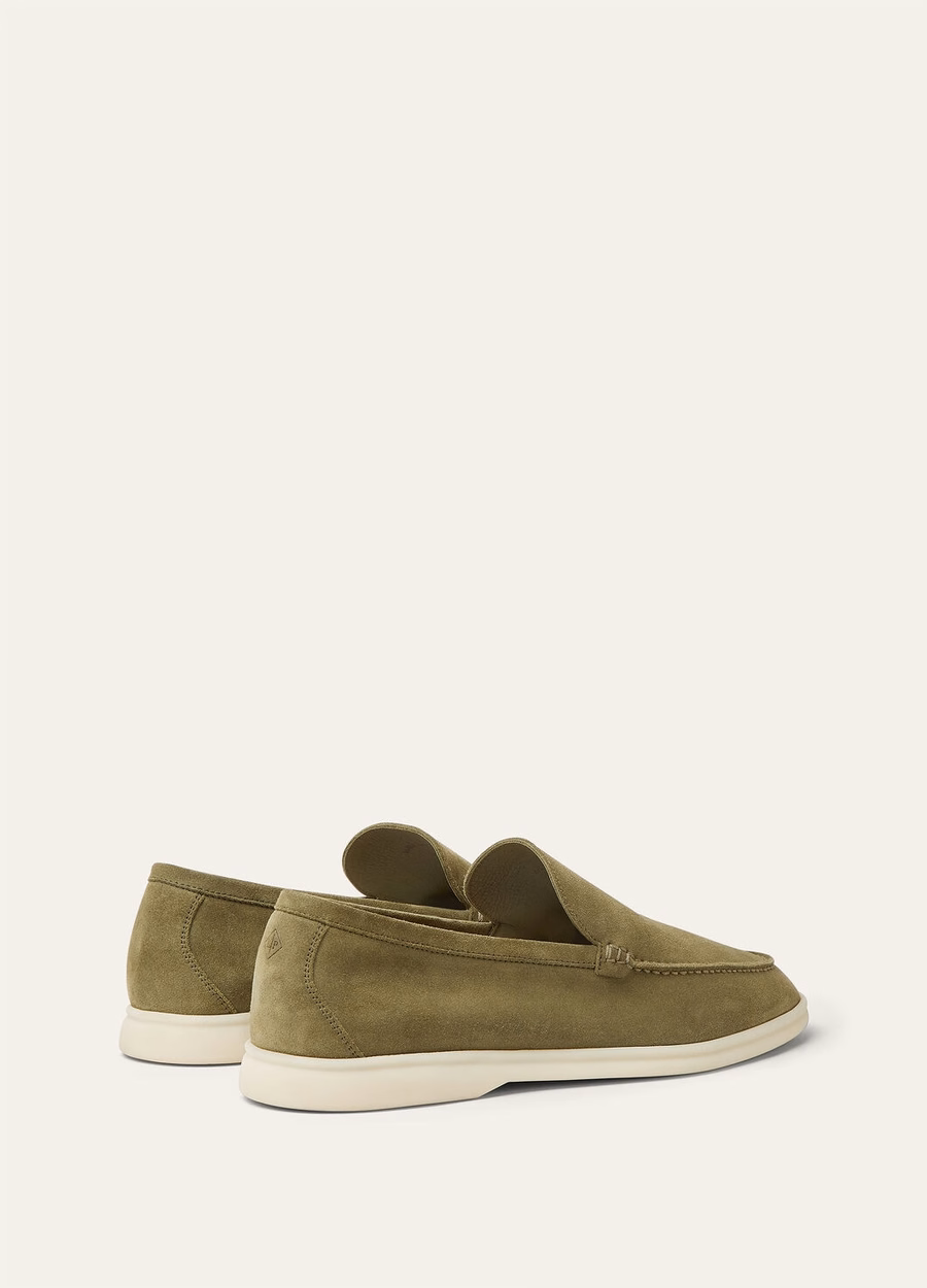 Summer Walk Loafer Suede Murano Green
