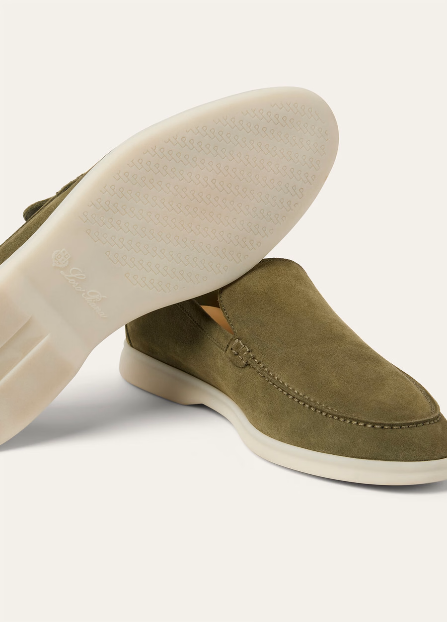 Summer Walk Loafer Suede Murano Green