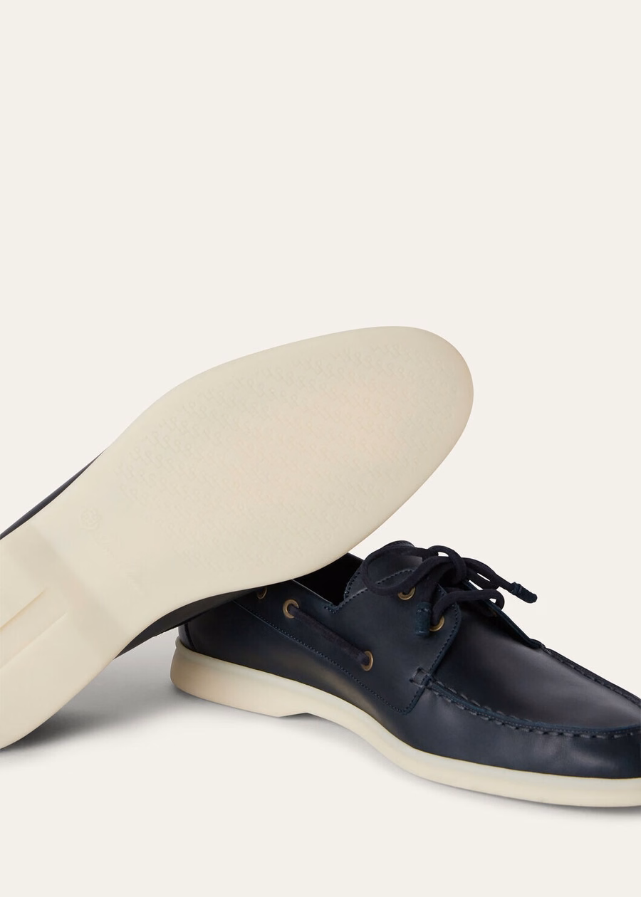 Sea-Sail Walk Loafer Calfskin Petrolio