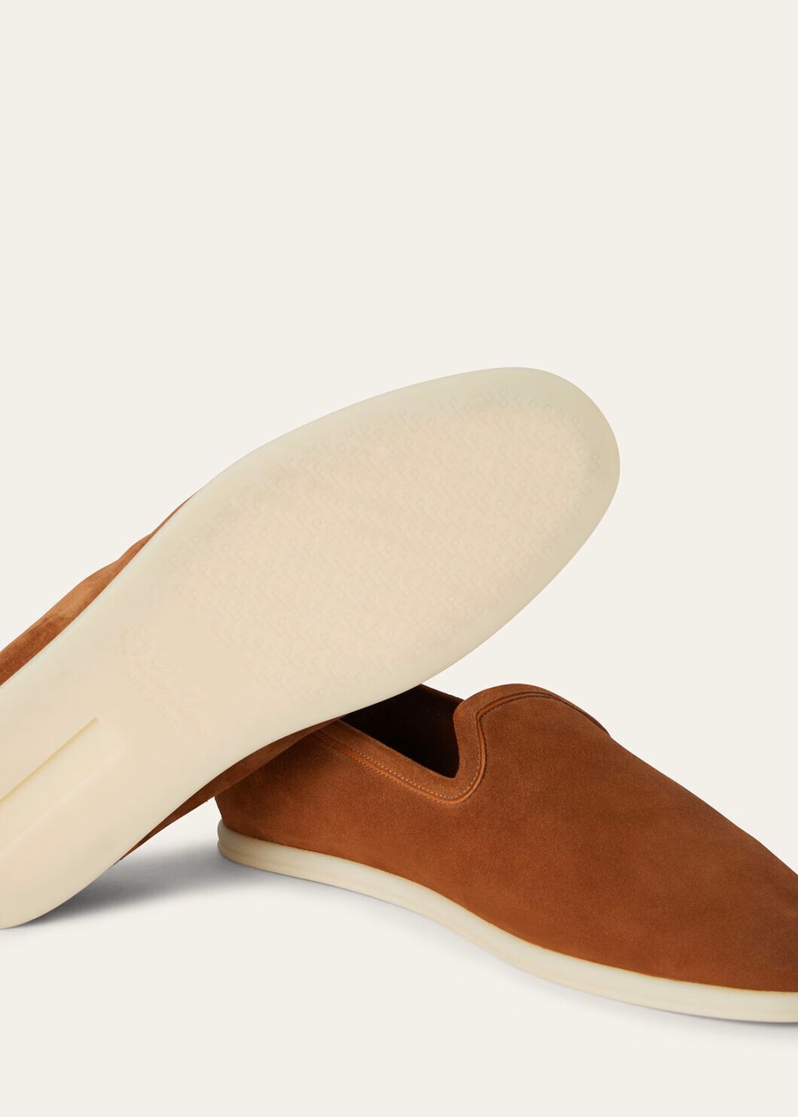 Venice Walk Loafer Suede Brown Calf