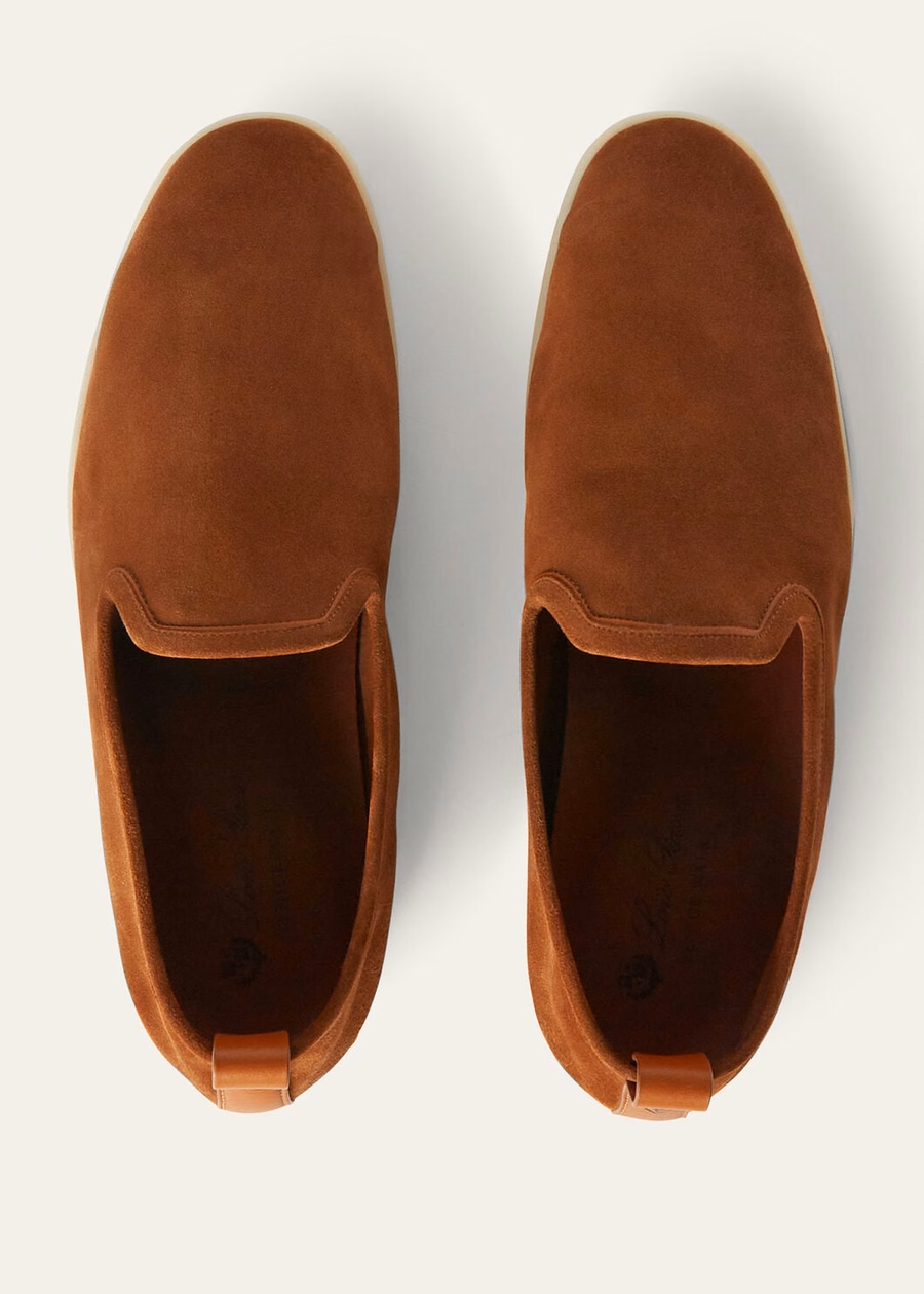 Venice Walk Loafer Suede Brown Calf
