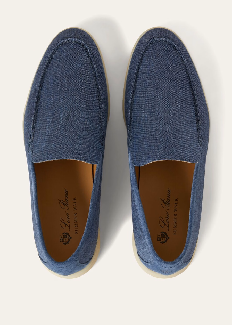Summer Walk Loafers In Stillwater Blue