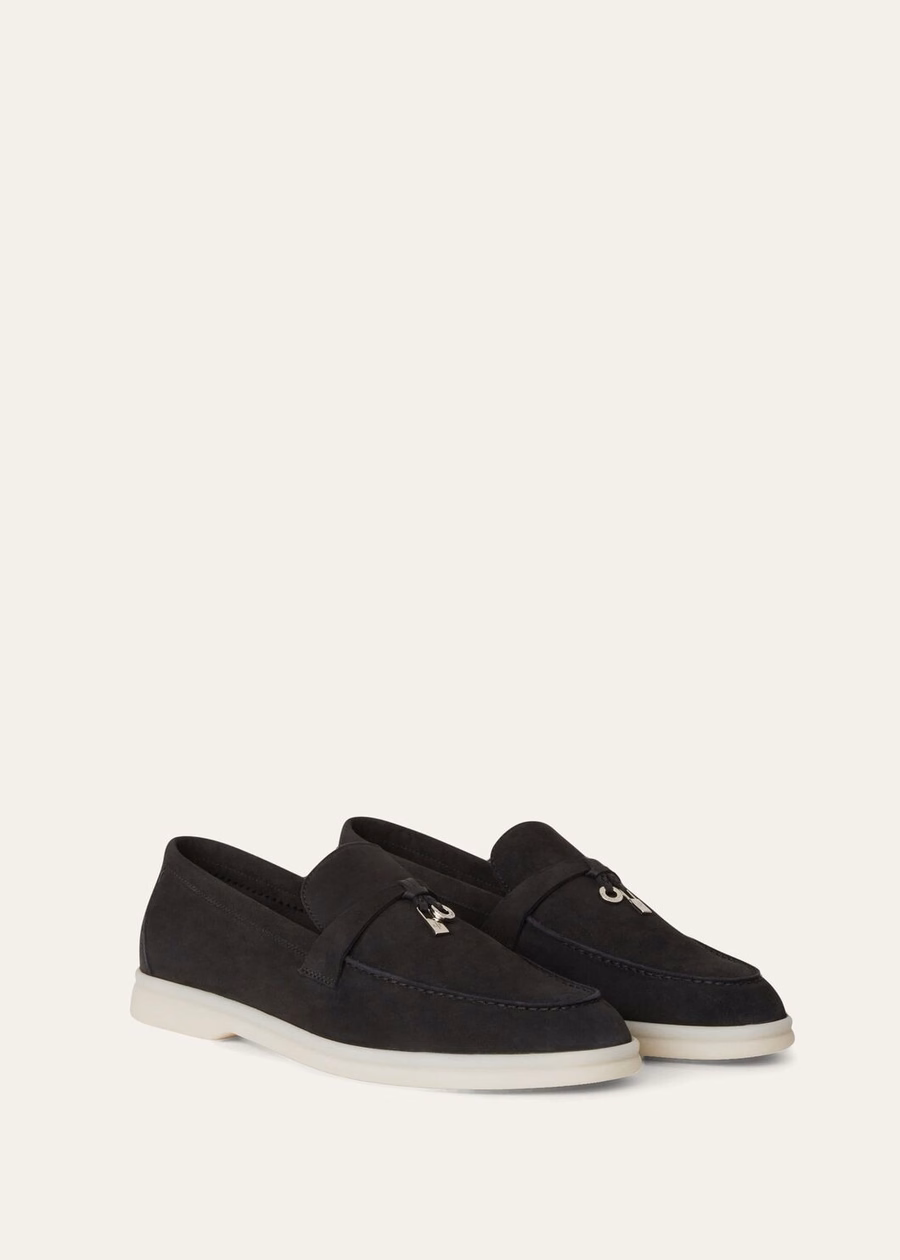 Summer Charms Walk Loafer Suede Caviar