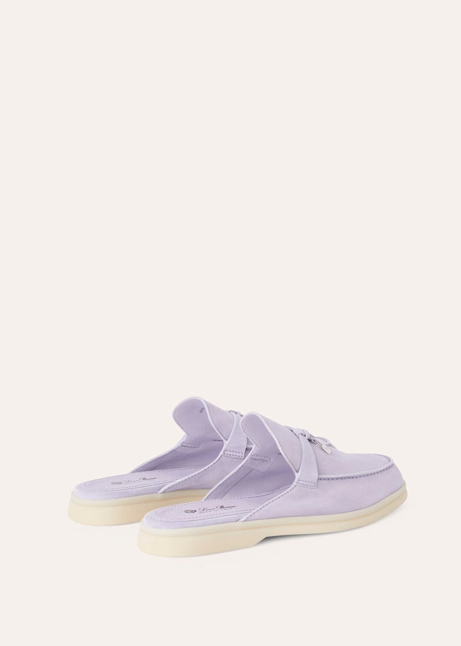 Babouche Charms Walk Loafer suede goatskin lilac Wagasa