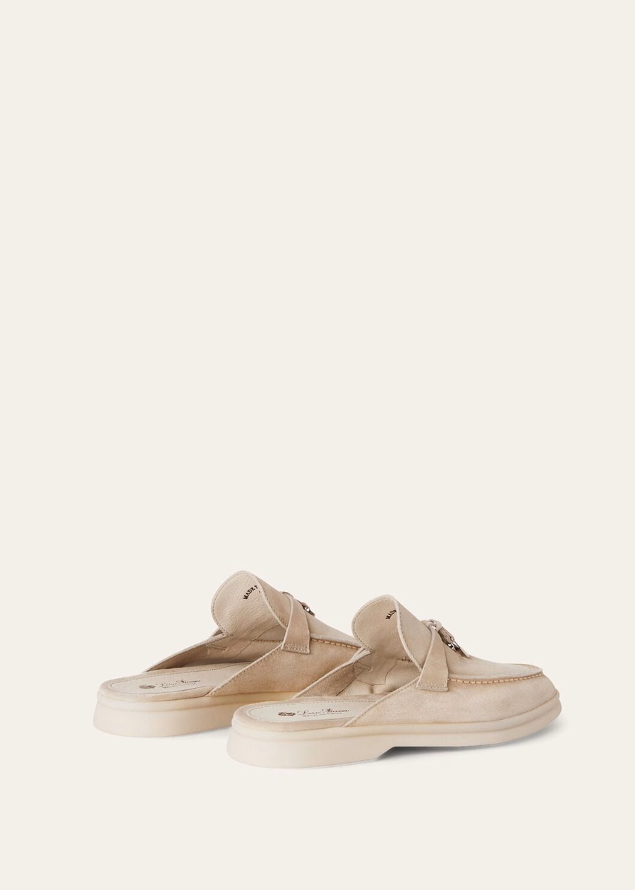 Babouche Charms Walk Loafer suede goatskin leather