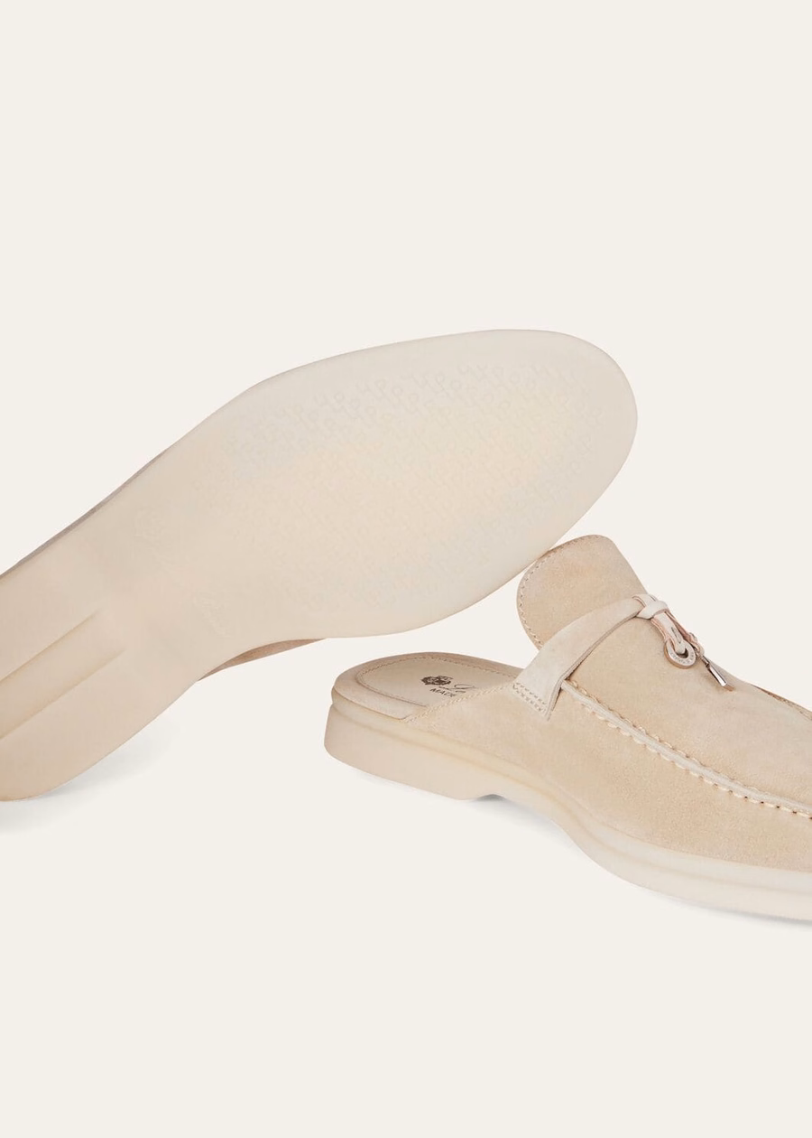 Babouche Charms Walk Loafer suede goatskin leather