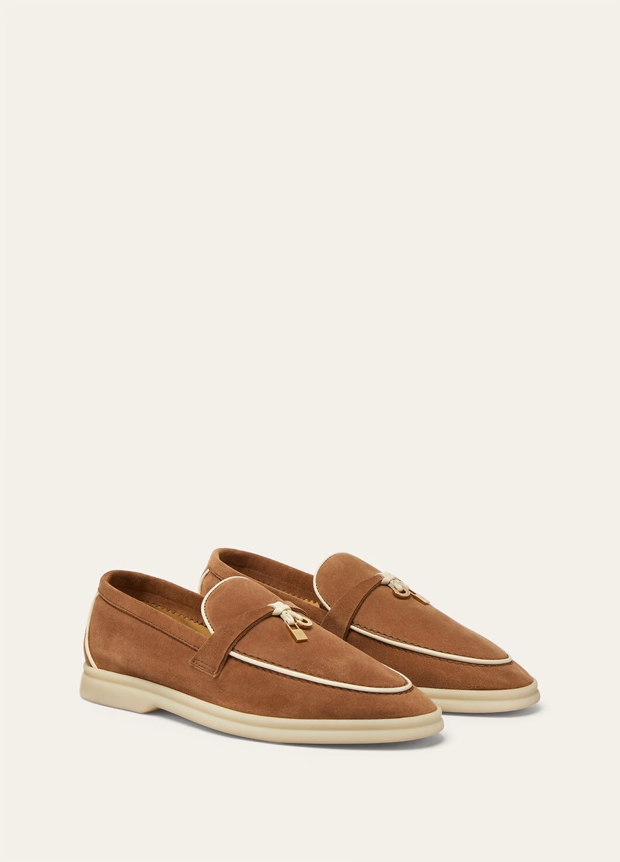 Summer Charms Walk Loafer suede goatskin Mole