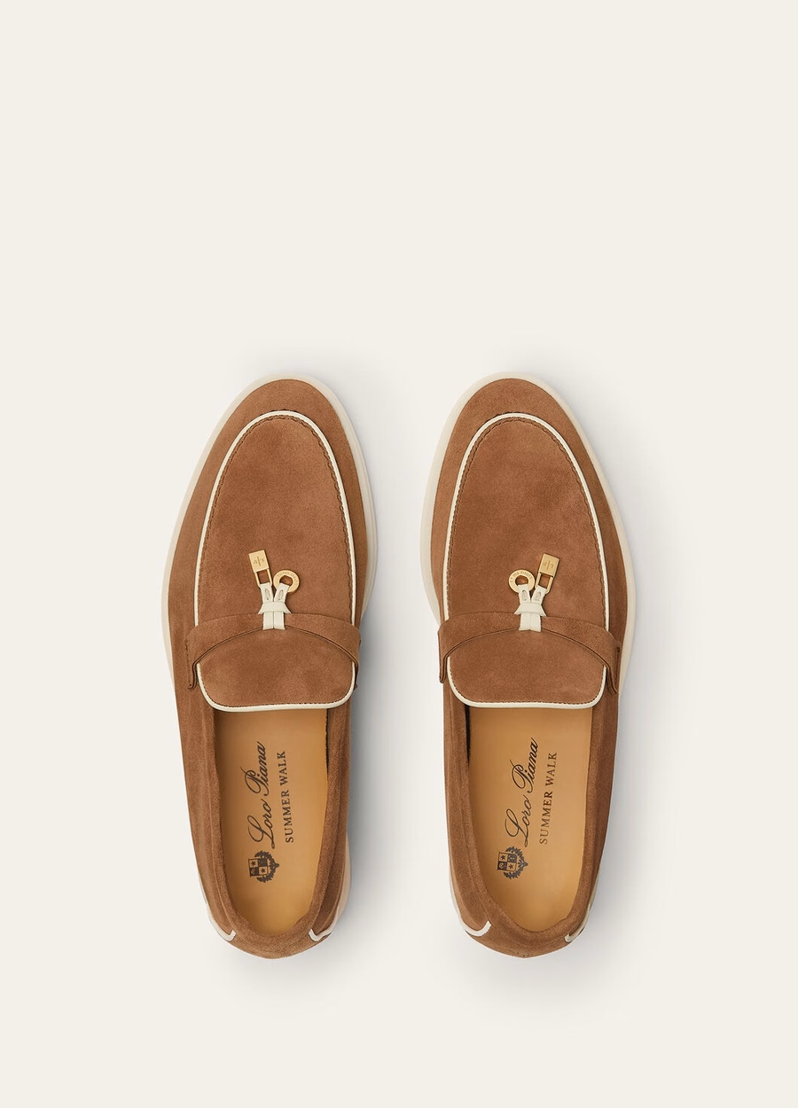 Summer Charms Walk Loafer suede goatskin Mole