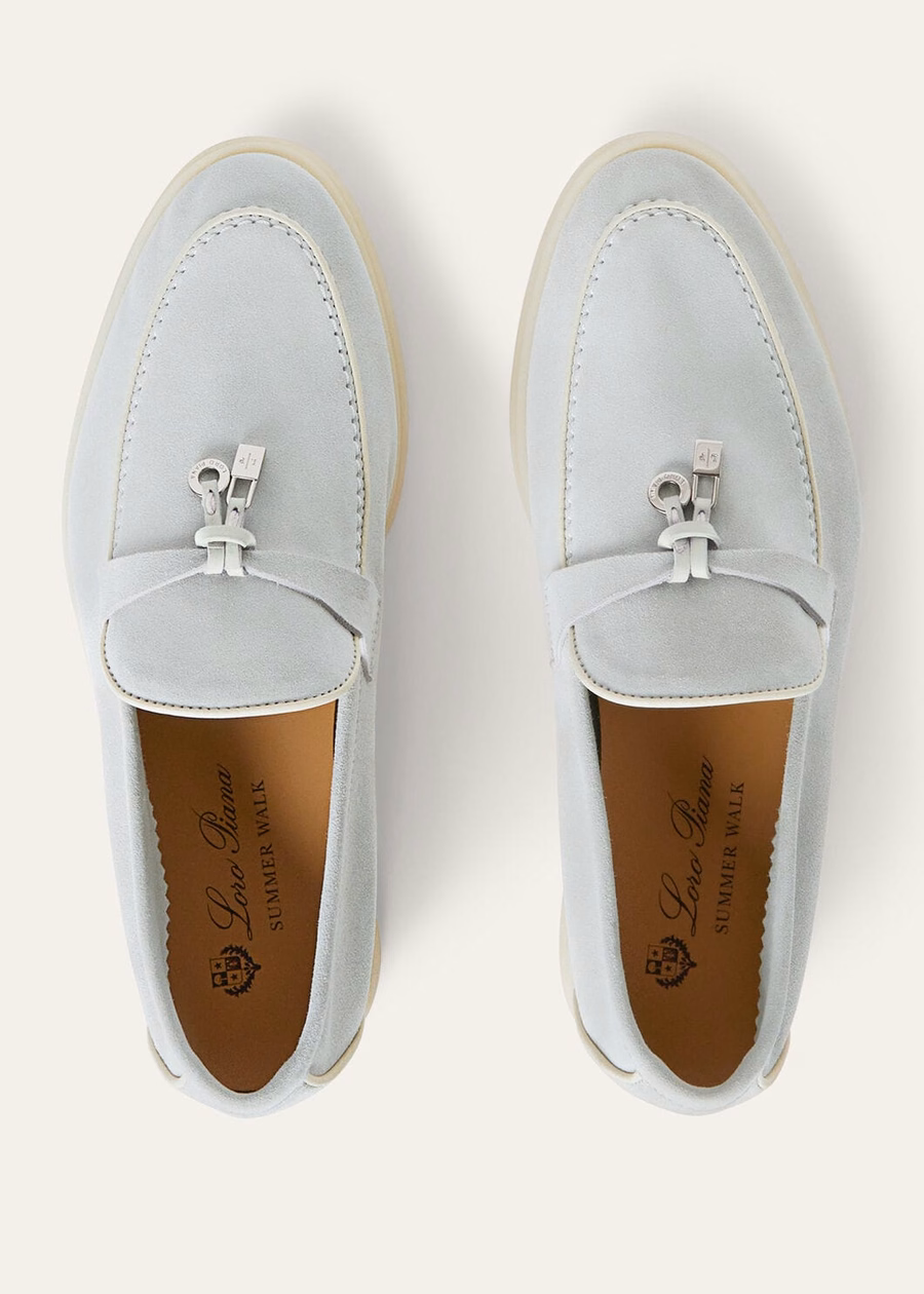Summer Charms Walk Loafer suede goatskin Delicate Dew