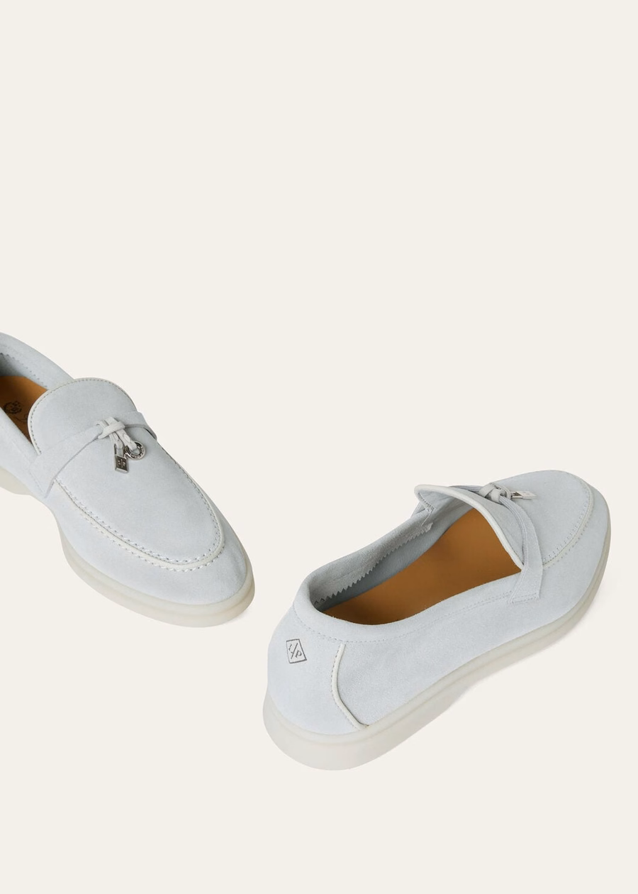 Summer Charms Walk Loafer suede goatskin Delicate Dew