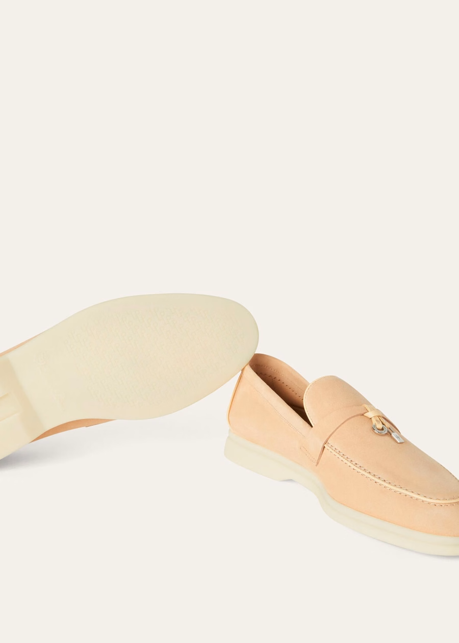 Summer Charms Walk Loafer pink goatskin suede Reef