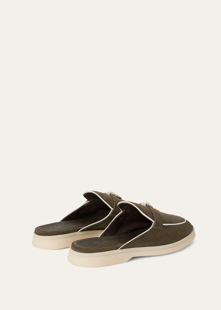 Charms Walk Babouche Loafer Suede Goatskin SICILIAN GOAT