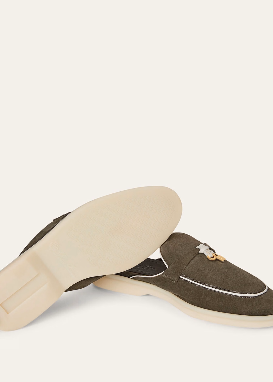 Charms Walk Babouche Loafer Suede Goatskin SICILIAN GOAT