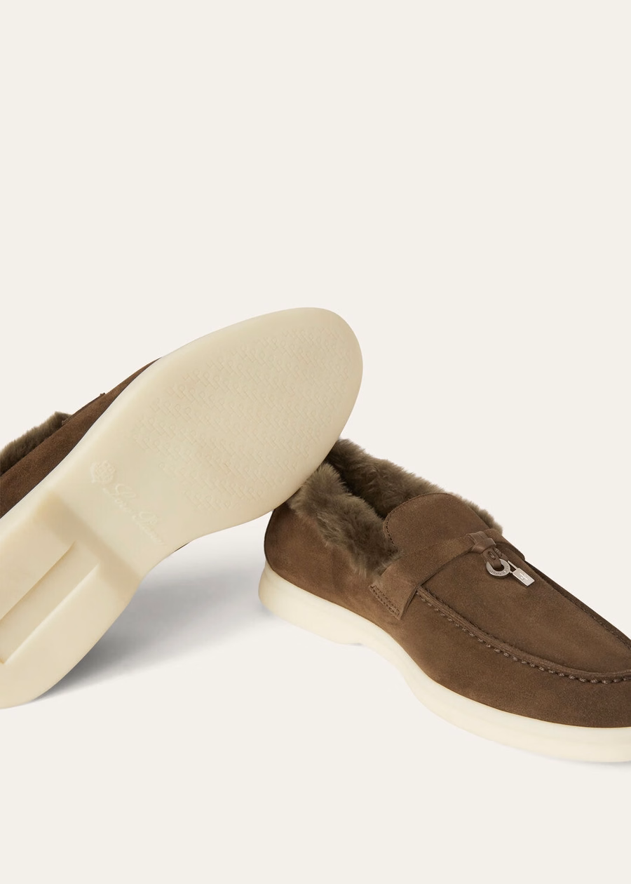 Summer Charms Walk Loafer Suede Tawny Bark